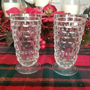 Vintage 90s Pair of Water Glasses